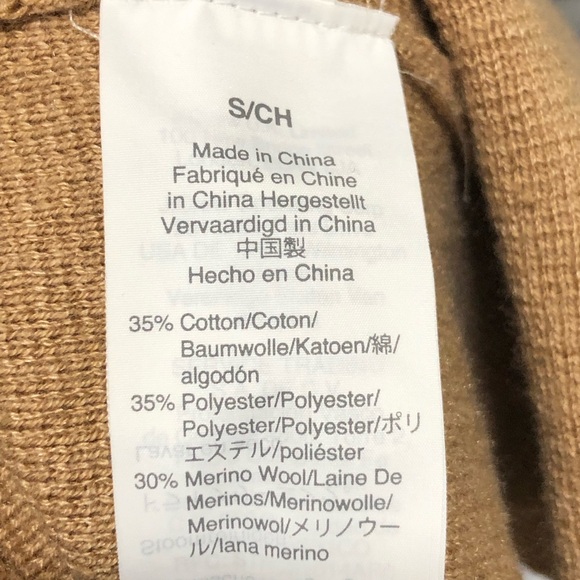 J Crew tan Longline Cardigan Coat - Picture 6 of 12